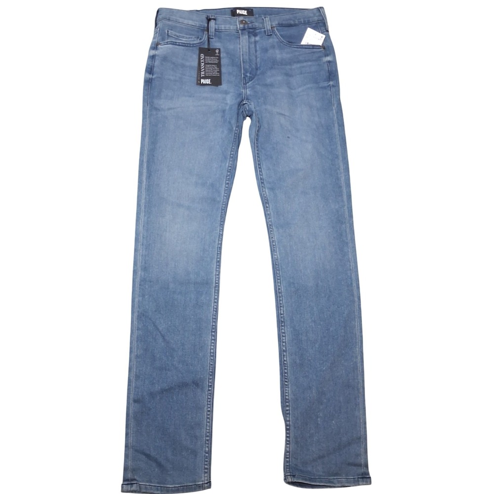 NWT PAIGE Lennox Slim Transcend Jeans Richard Blue Skinny Stretch